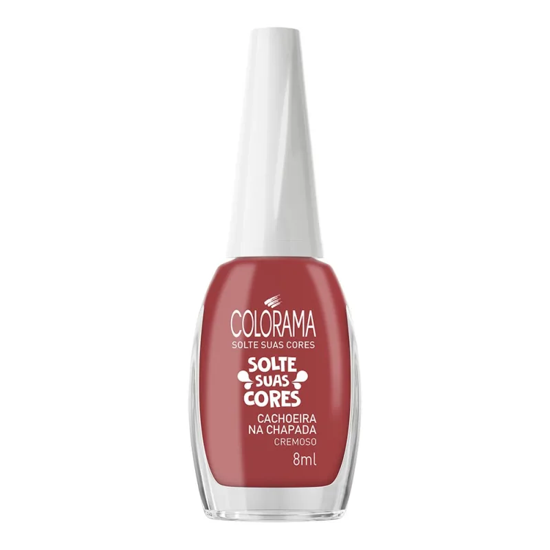 Esmalte Colorama Solte Suas Cores Cremoso Cachoeira Na Chapada 8ml - Colorama