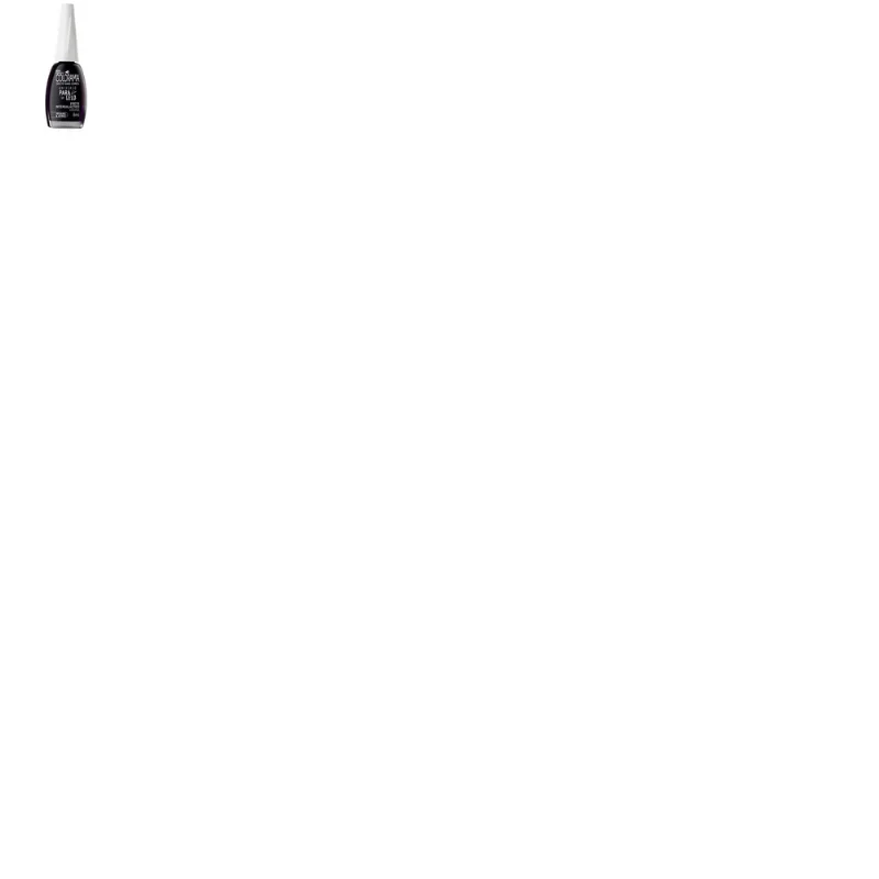 Esm Colorama 1un-Sm Mny Preto Esmalte Colorama Cremoso Preto Intergaláctico