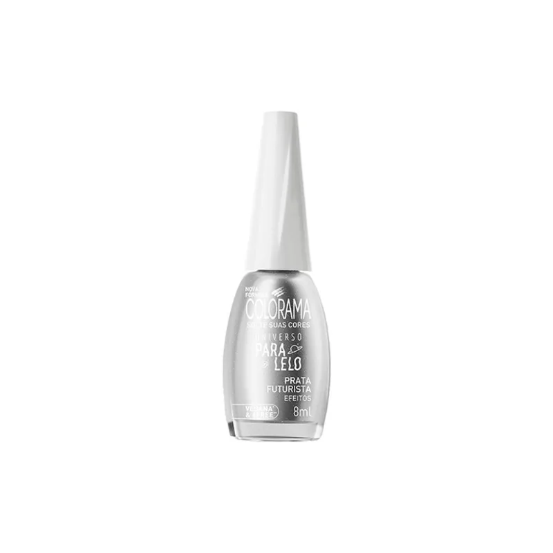 Esmalte Colorama Cremoso Universo Paralelo Prata Futurista un