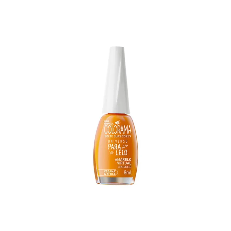 Esmalte Colorama Cremoso Universo Paralelo Amarelo Virtual un