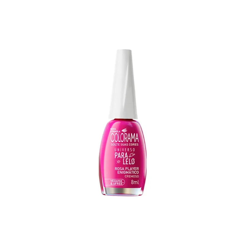 Esmalte Colorama Cremoso Universo Paralelo Rosa Player Enigmático un