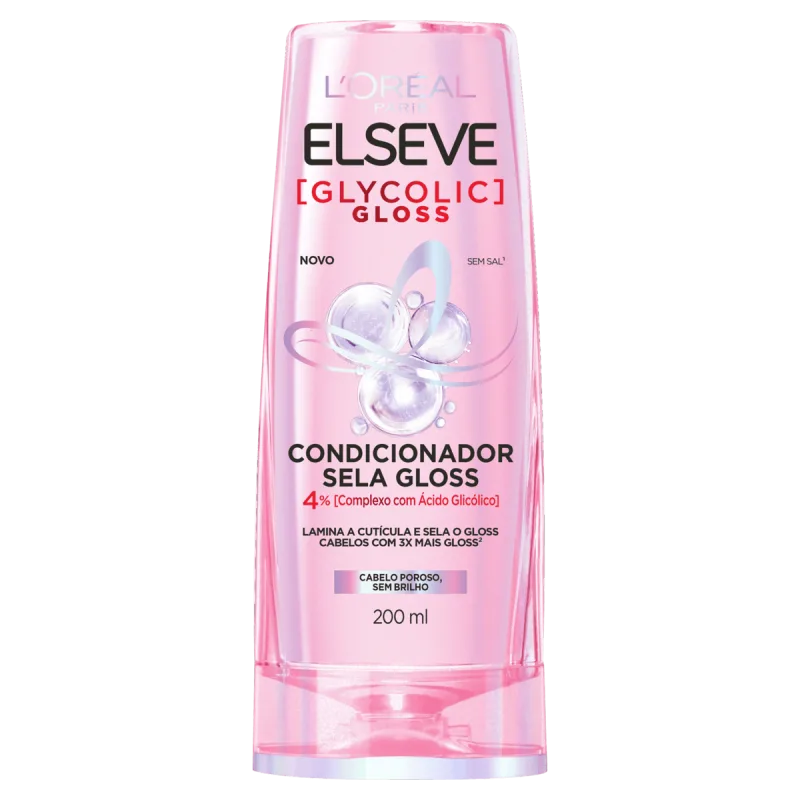 COND ELSEVE GLYCOLIC GLOSS 200ML - L'Oreal
