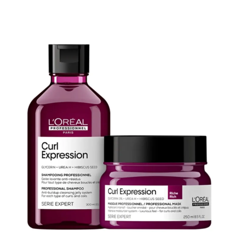 Kit L'Oréal Professionnel Serie Expert Curl Expression Rich Mask (2 Produtos)