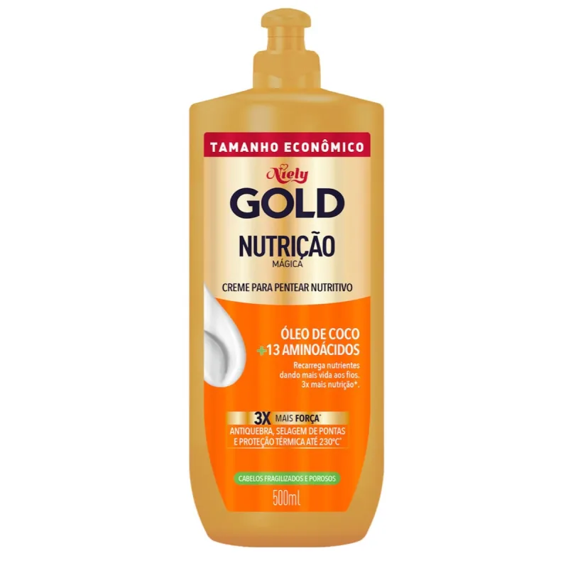 CR PENT NIELY GOLD 500ML-FR TAM ECON NUTRICAO(E) - Niely Gold