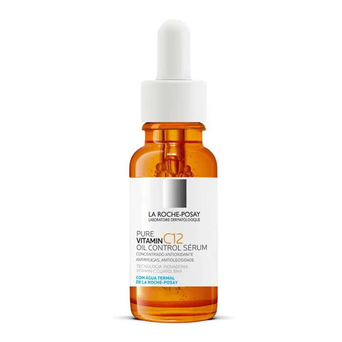 Sérum Facial La Roche-Posay Pure Vitamin C12 Antirrugas Oil Control 15ml - Zodiac - Dermocosméticos