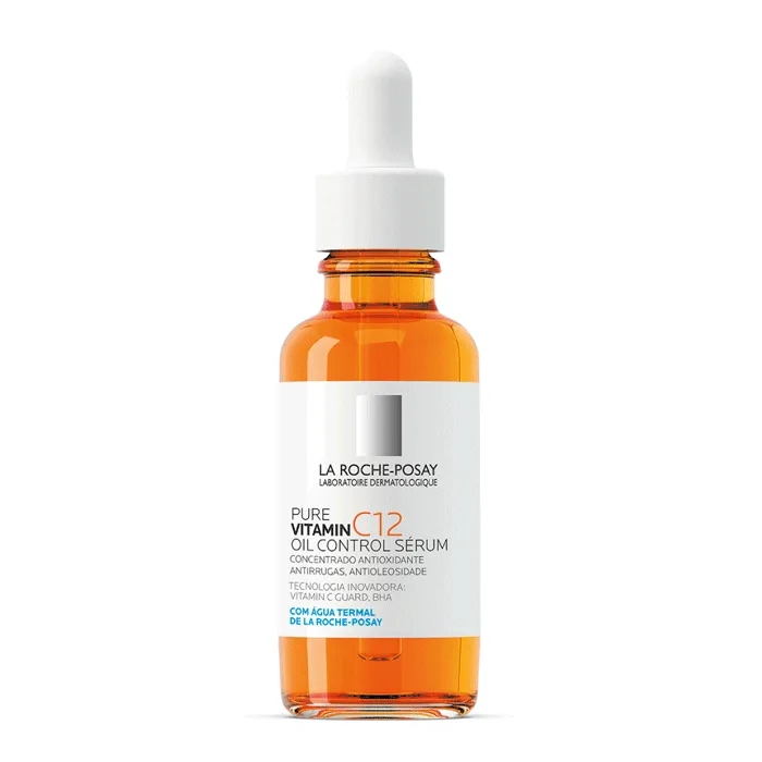 Sérum Facial La Roche-Posay Pure Vitamin C12 Antirrugas Oil Control 30ml - La Roche Posay