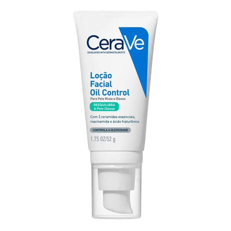 Loção Facial Hidratante Controle de Oleosidade CeraVe Oil Control 52g - CeraVe