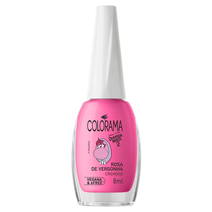 Esmalte Colorama Rosa De Vergonha Divertidamente 2 8ml - Colorama