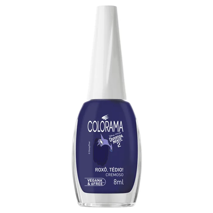 Esmalte Colorama Roxo Tedio Divertidamente 2 8ml - Colorama