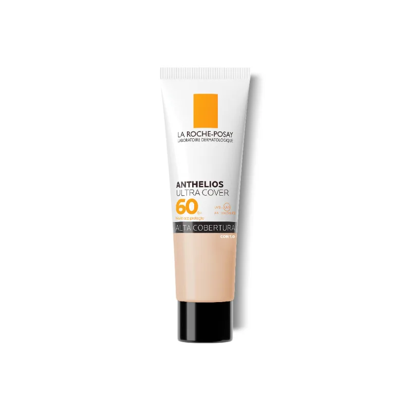 Protetor Solar Facial La Roche-Posay Anthelios Ultra Cover FPS60 Cor 1.0 30g - Anthelios