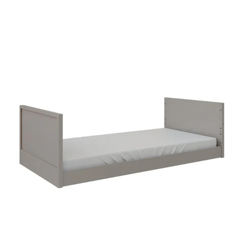 Cama Link Plus Cia do Móvel Cinza