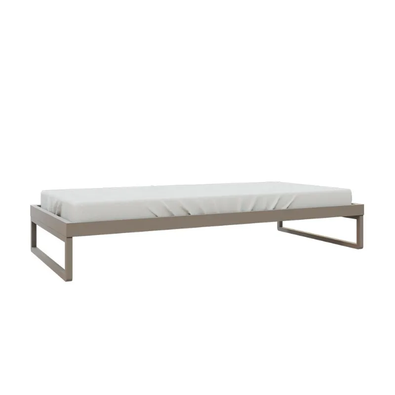 Cama Tupi Cia do Móvel Cinza