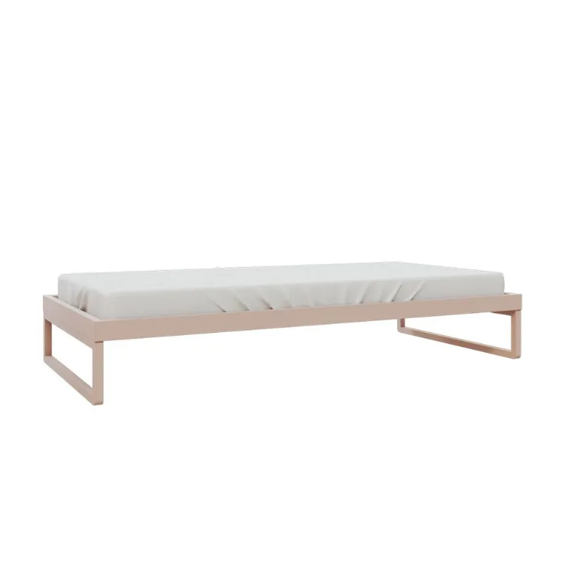 Cama Tupi Cia do Móvel Rosa Old