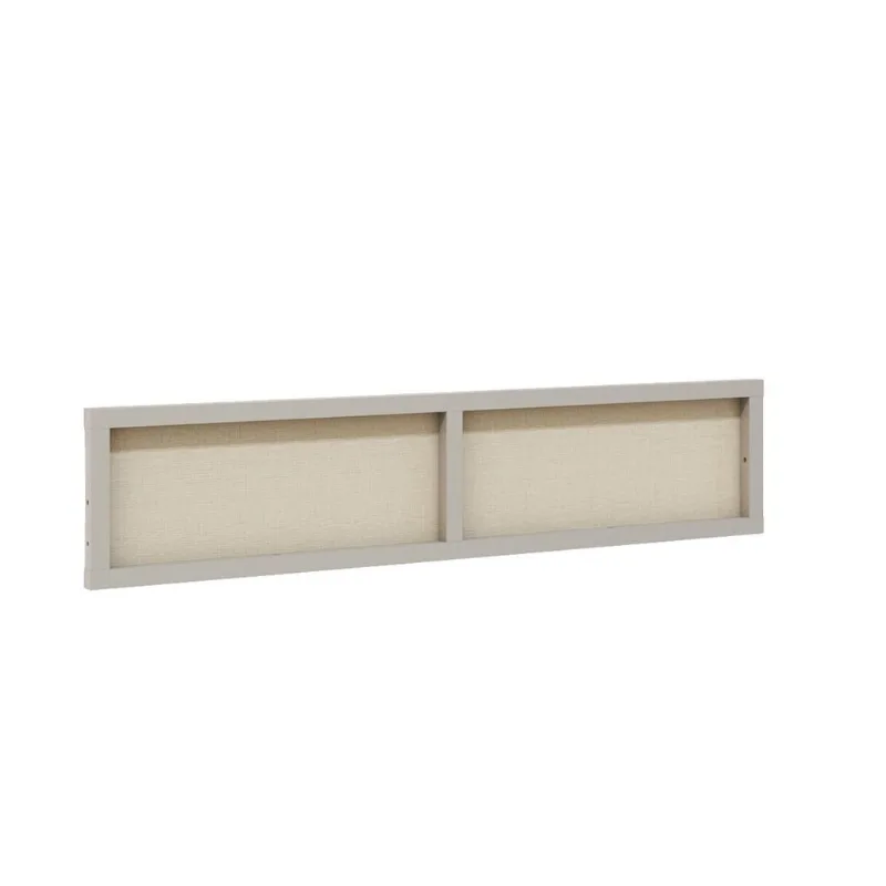 Meia Grade Link Plus Palha Cia do Móvel Cinza Cinza