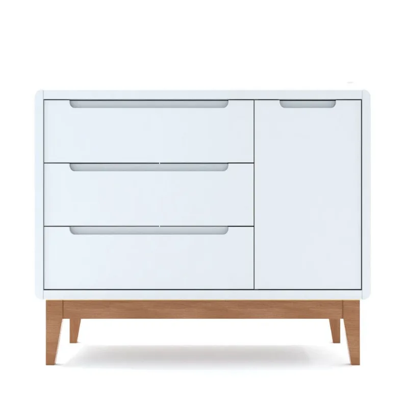 Cômoda Bo com Porta Branco / JequitibÃ¡