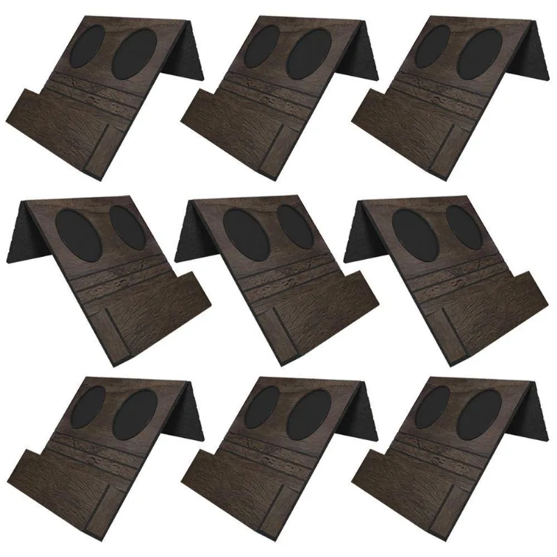Kit 09 Esteiras Bandejas Com Suporte Para Copos E Controle