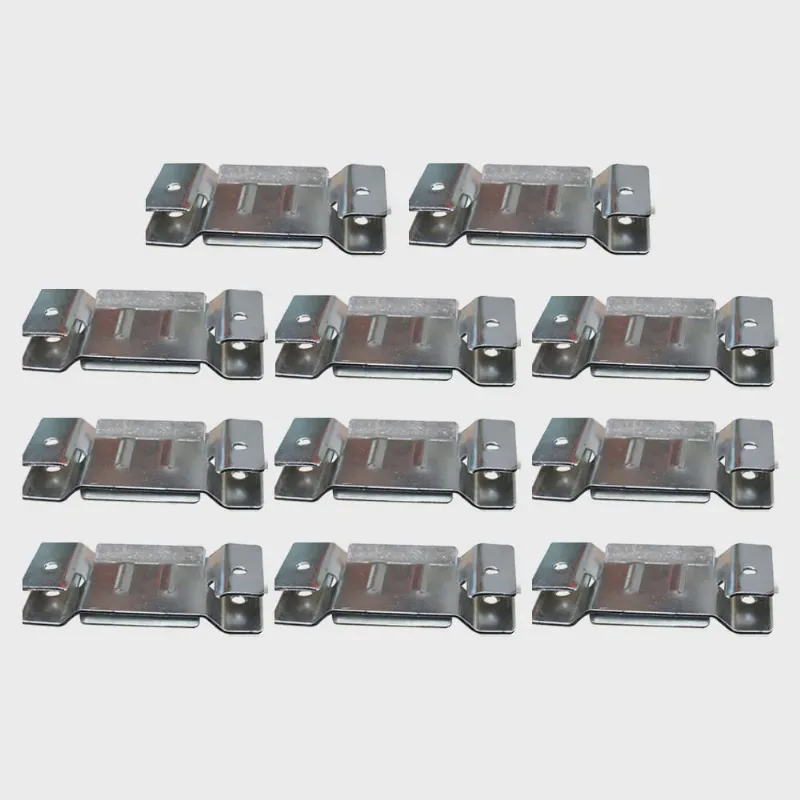 11 Pares de Conector de Encaixe para Móveis Sofá Cabeceira Painel Zincado G59