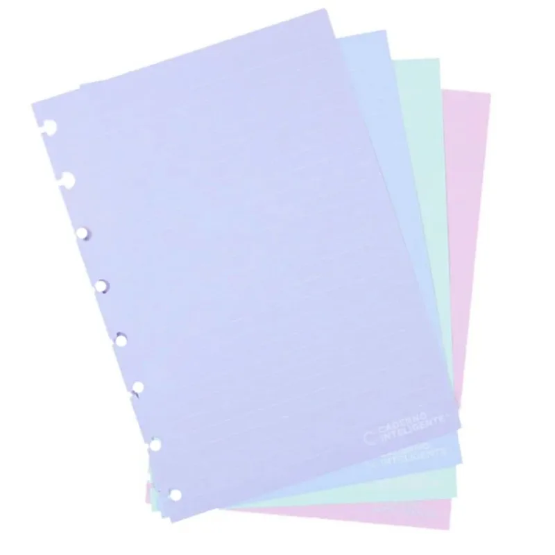 Refil Para Caderno Inteligente Candy Colors Grande