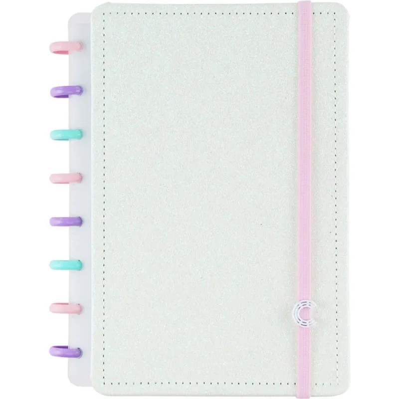 Caderno Inteligente A5 LETS Glitter Colorful - Caderno Inteligente - Papelaria