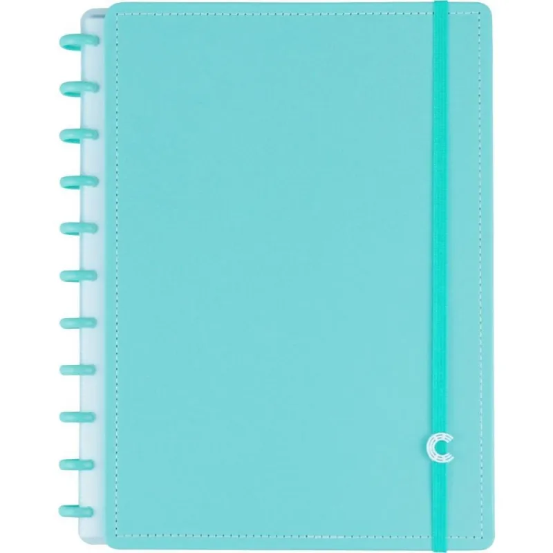 Caderno Inteligente Grande ALL Aquamarine 80FLS - Caderno Inteligente - Papelaria