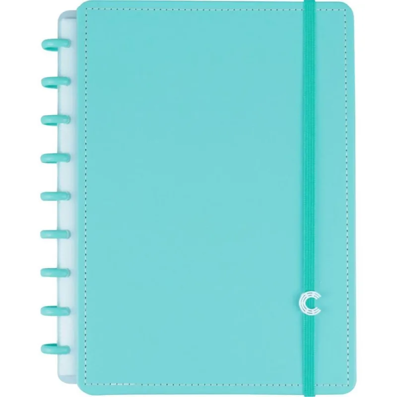 Caderno Inteligente Medio ALL Aquamarine 80FLS - Caderno Inteligente - Papelaria