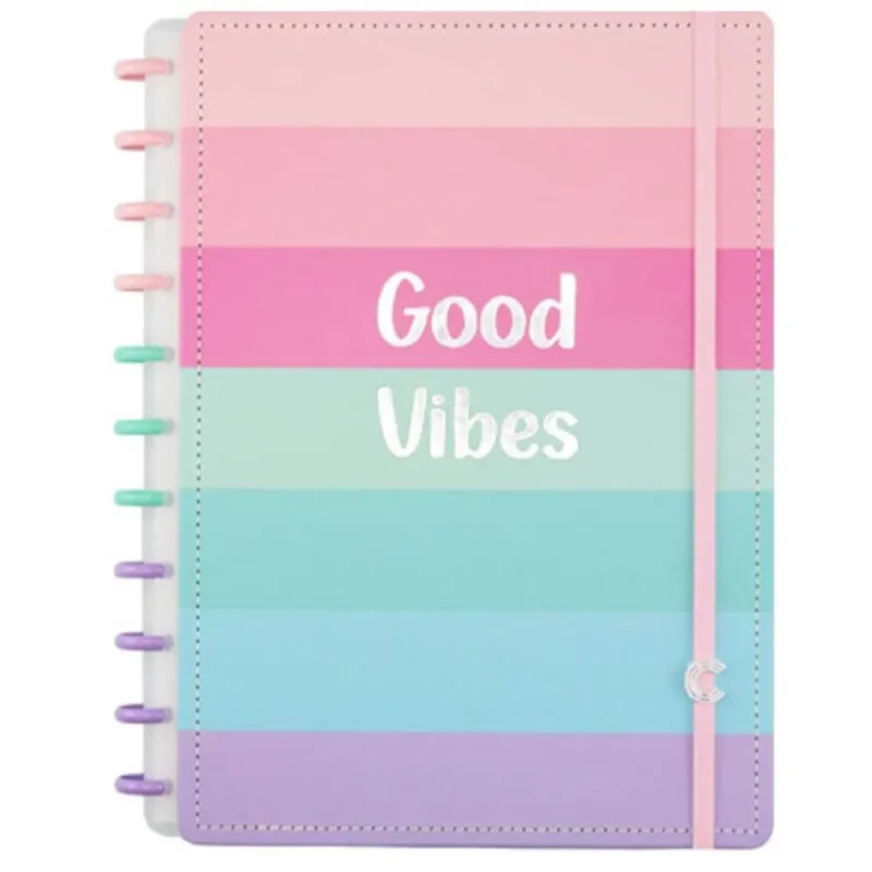 Caderno Inteligente Good Vibes By Indy Grande (CIGD4140) - Caderno Inteligente - Papelaria