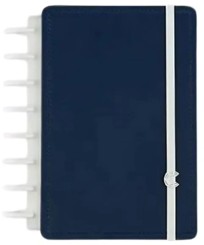 Agenda Permanente A5 Dark Blue Caderno Inteligente - LC