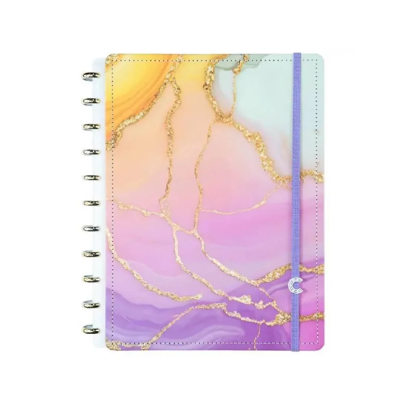 Caderno Inteligente Aurora By Luara - 80 Folhas - Caderno Inteligente - Papelaria