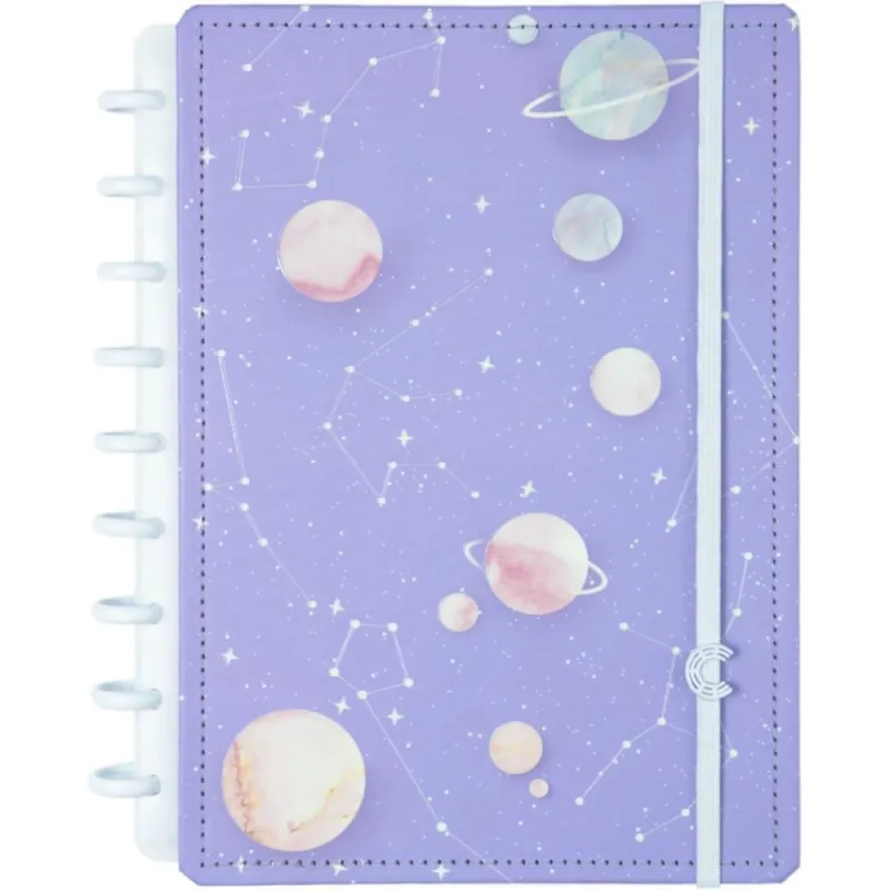 Caderno Inteligente Medio Purple Galaxy BY Gocase - Caderno Inteligente - Papelaria