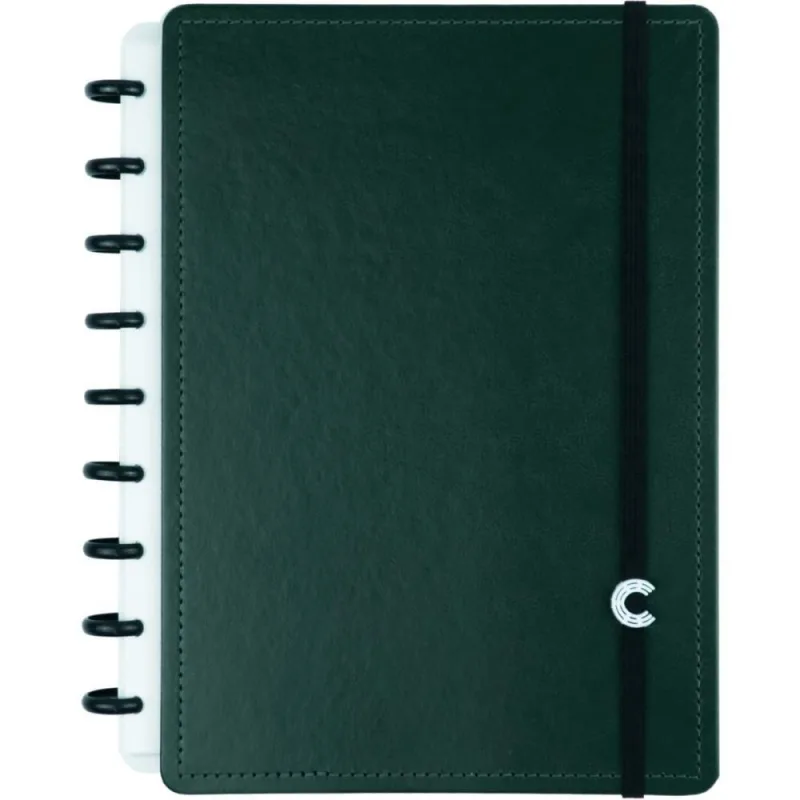 Caderno Inteligente Medio DARK Green 80FLS - Caderno Inteligente - Papelaria
