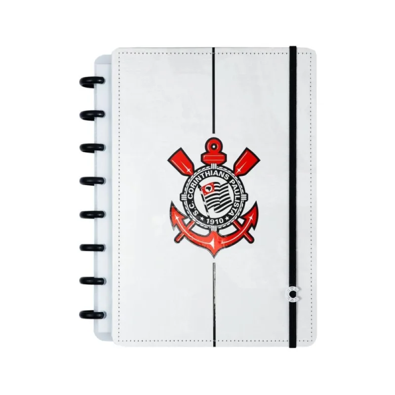 Caderno Inteligente A5 Corinthians Timao 80FLS - Caderno Inteligente - Papelaria