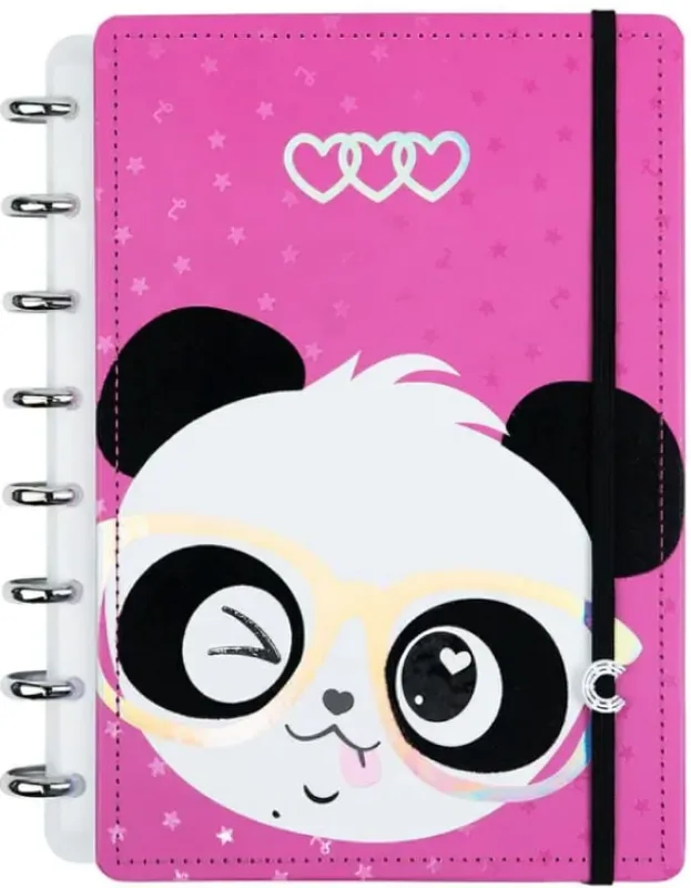 Caderno Inteligente 80 Folhas A5 Pandalu Glow By Luluca - LC - Papelaria
