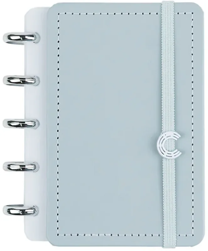 Caderno Inteligente 50 Folhas Pequeno Azul Glacial - LC - Papelaria