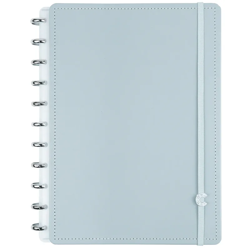 Caderno Inteligente 80 Folhas G Azul Glacial - LC - Papelaria