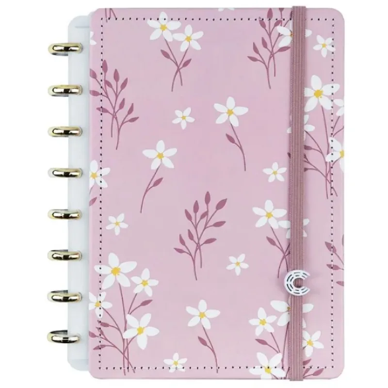 Caderno Inteligente 80 Folhas A5 Pink Blossom By Sof - Caderno Inteligente - Papelaria