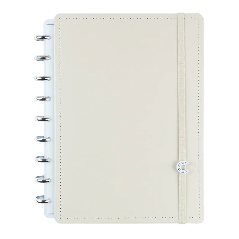Caderno Inteligente Médio 80 Folhas Latte - LC - Papelaria