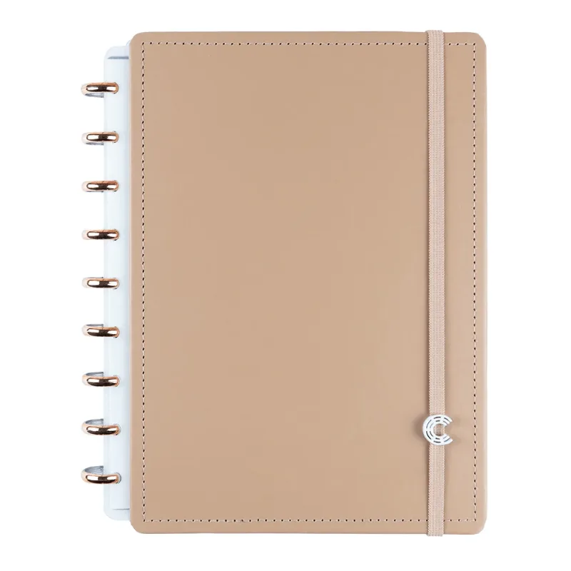 Caderno Inteligente Médio 80 Folhas Cappuccino