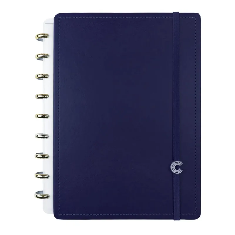 Caderno Inteligente Médio 80 Folhas Intense Blue - LC - Papelaria