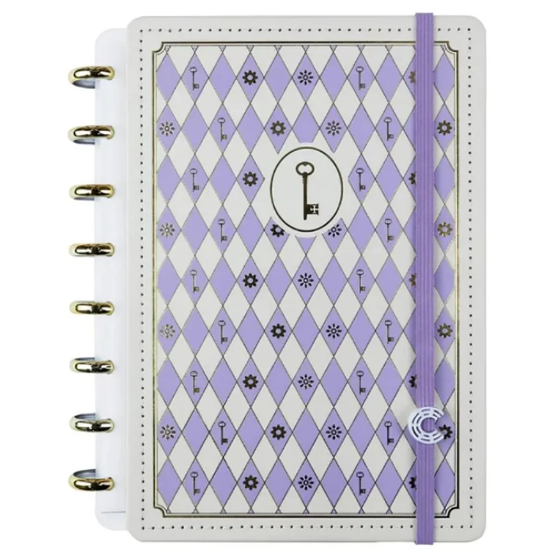 Caderno Inteligente A5 80 Folhas Isa Akkari Purple Key