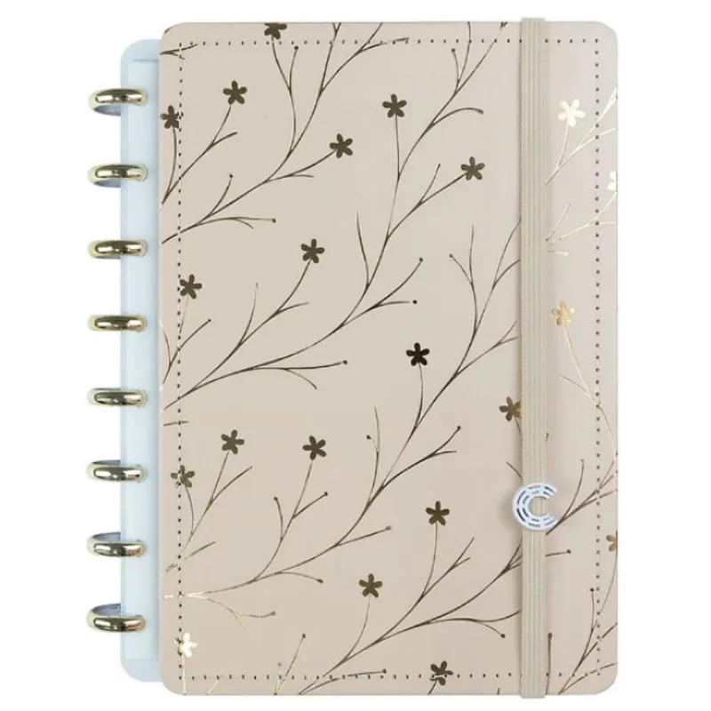 Caderno Inteligente A5 80 Folhas Miss Floral Giulia Benite - Caderno Inteligente - Papelaria