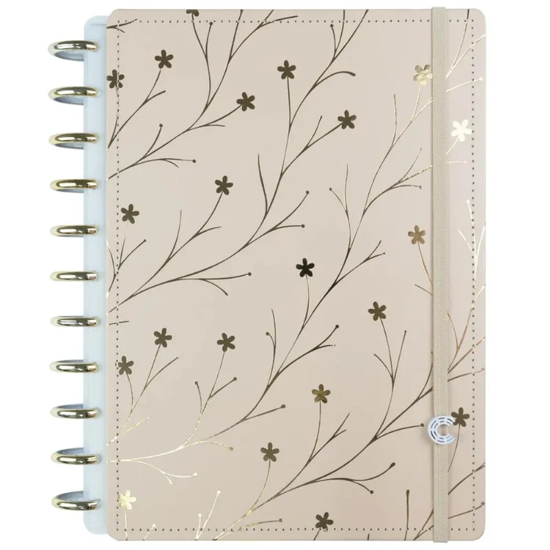Caderno Inteligente 10x1 Miss Floral By Giulia Benite - Caderno Inteligente - Papelaria