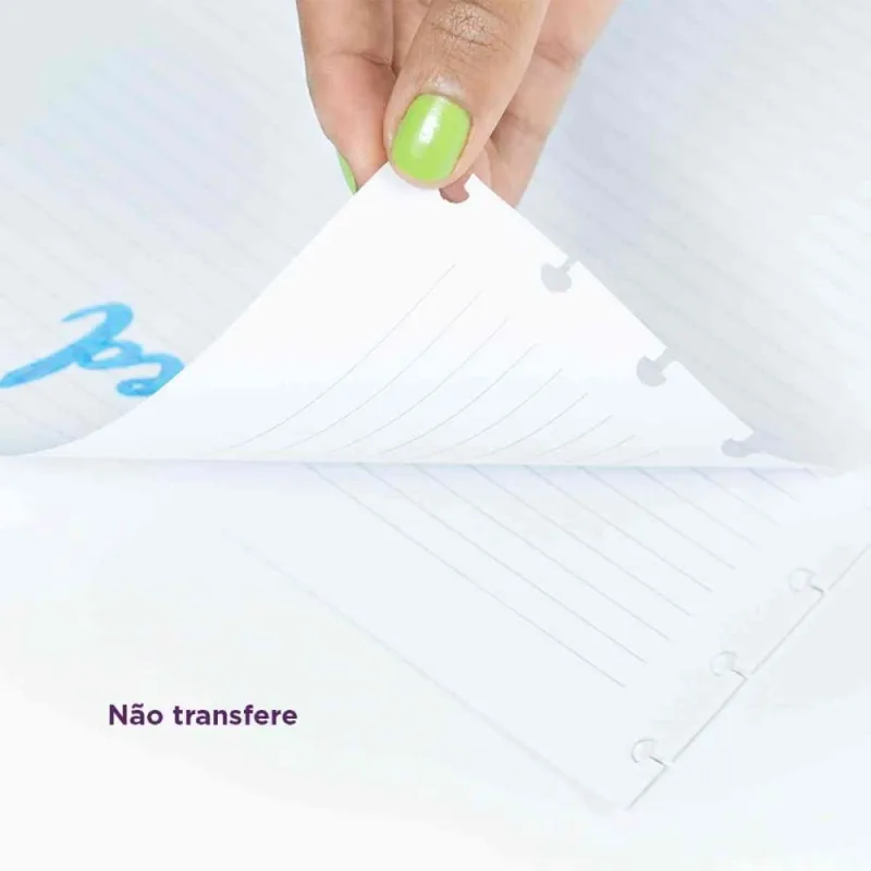Caderno Inteligente Refil Grande Pautado 90G. 100FLS. Pacote - Caderno Inteligente - Papelaria