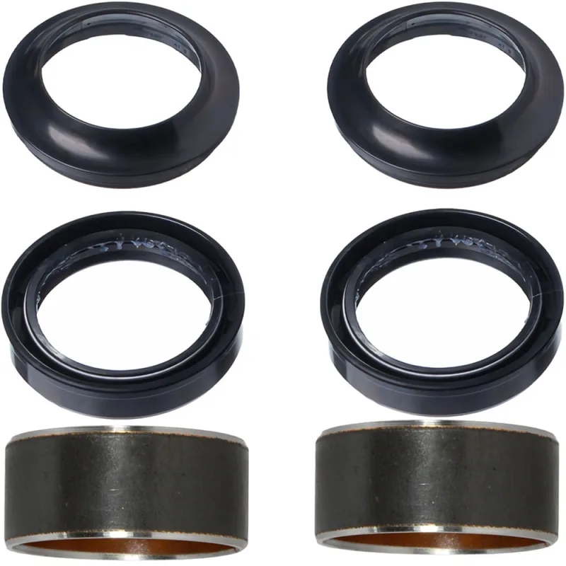 Kit bucha interna deslizante do garfo bengala CG160 Fan Titan Start 2018 em diante bronzina com retentor e guarda pó - Não Disponível
