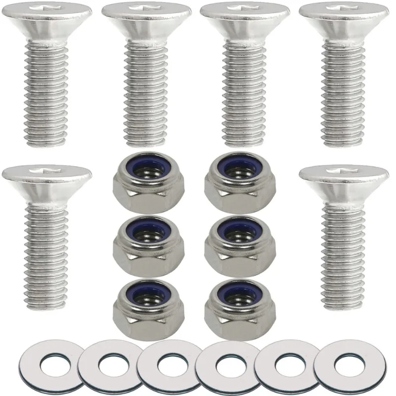 Kit parafusos prisioneiros inox coroa CRF230F CRF250F NXR125 NXR150 NXR160 Bros XR250 Tornado Xre190 com porca