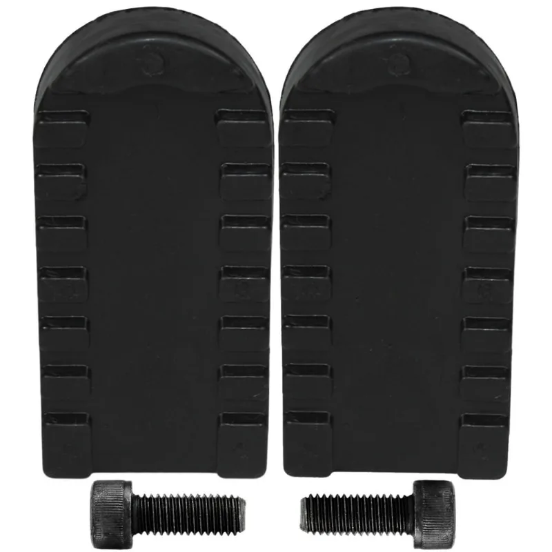 Par de borracha da pedaleira dianteira estribo XTZ125 XTZ150 Crosser XTZ250 Lander Tenere com parafusos