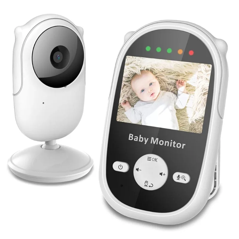 Babá Eletrônica Baby Monitor Tela 2.4 Câmera Sem Fio 2.4Ghz - SM25