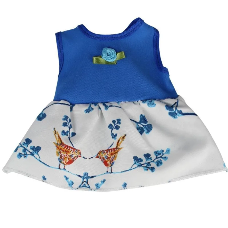 Roupa Boneca Para Baby Alive - Vestido Passáro - Casinha 4 - Casinha 4