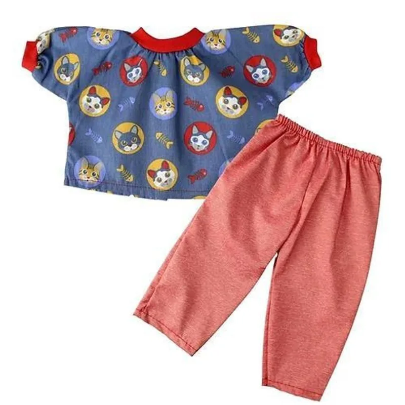 Roupa Boneca Para Reborn 46/56cm - Conjunto Cat - Casinha 4 - Casinha 4