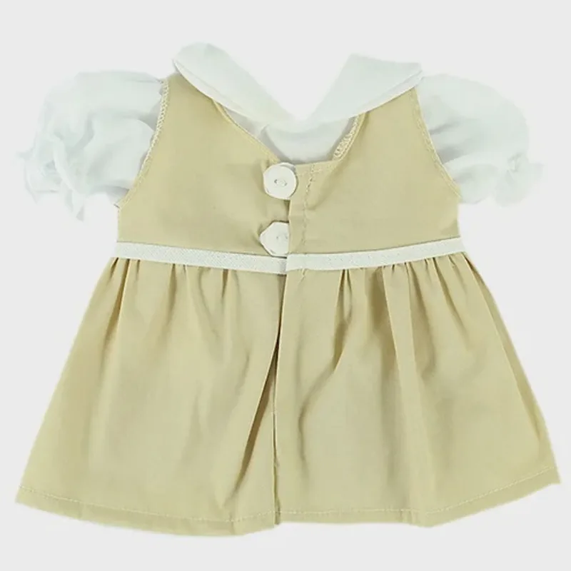 Roupa boneca reborn adora doll - vestido clássico - casinha 4 - Casinha 4