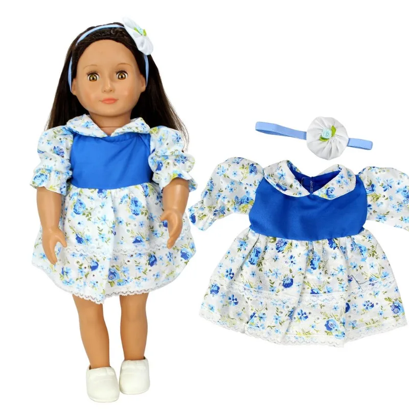 ROUPA BONECA OUR GENERATION AMERICAN - VESTIDO MAR DE FLORES - Casinha 4